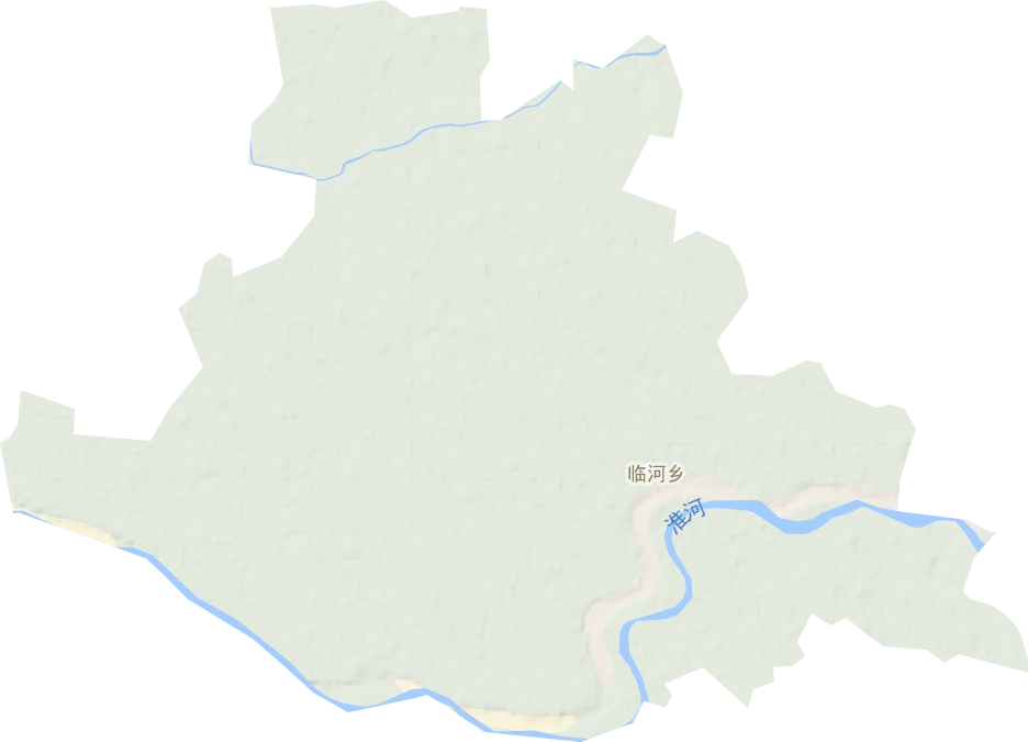 臨河鄉地形圖