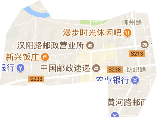荷花街道地形圖