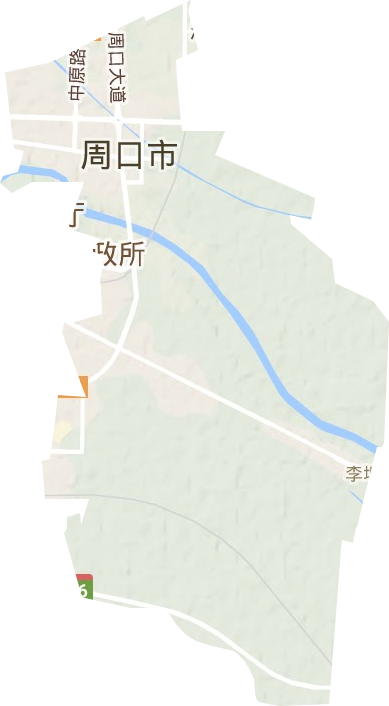 文昌辦事處地形圖