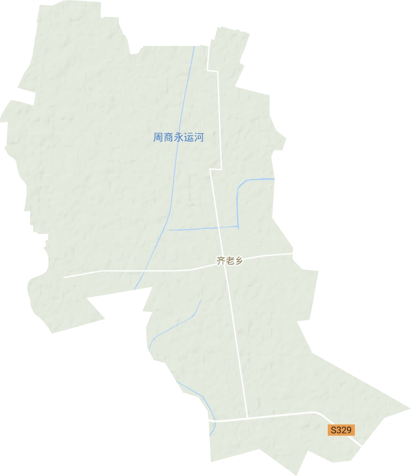 齊老鄉地形圖