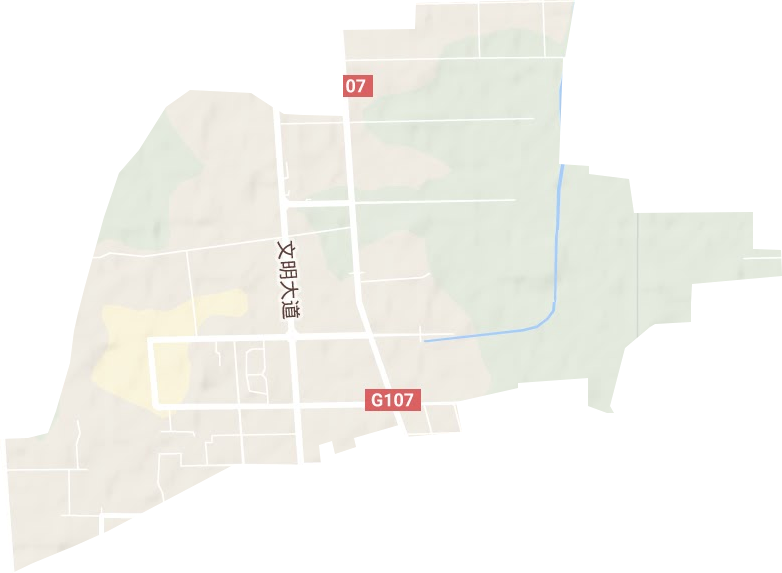 金山街道地形圖