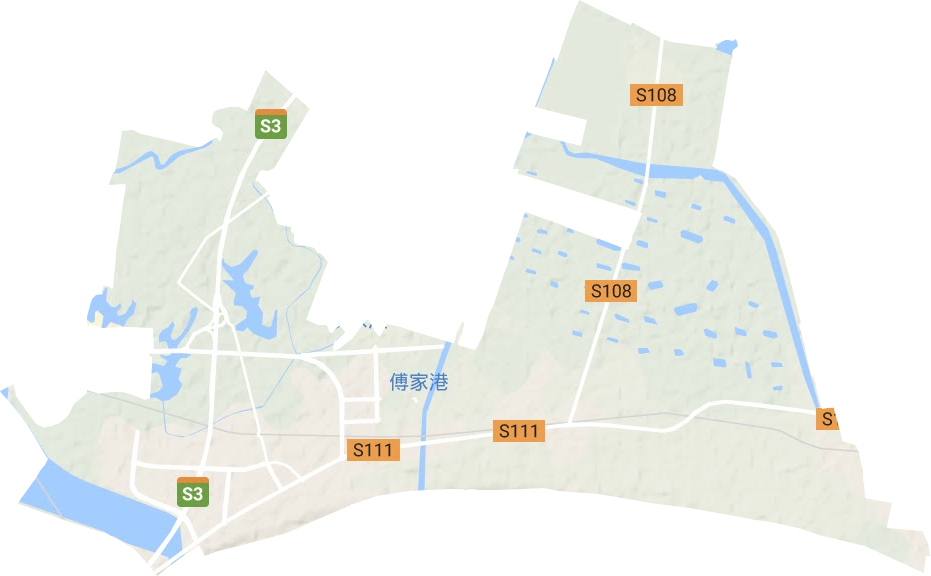 武湖街道地形圖