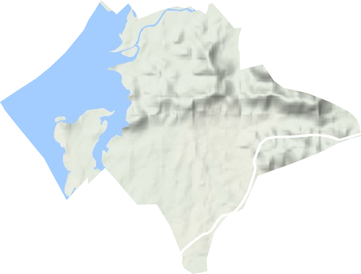 金海開發區地形圖