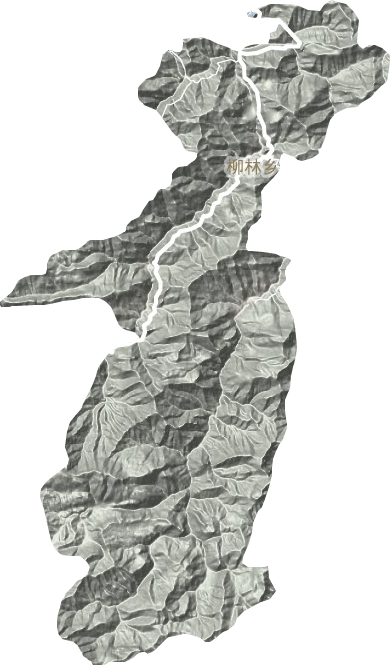 柳林鄉地形圖