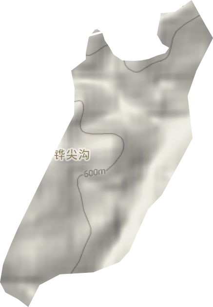九里崗林場地形圖