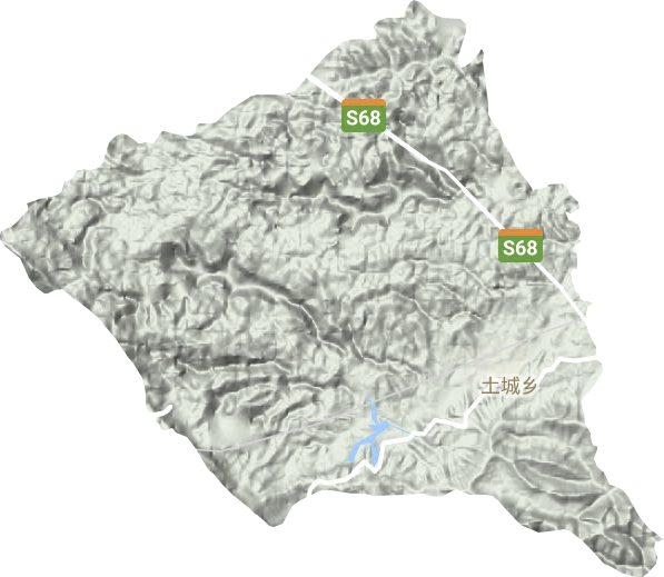 土城鄉地形圖