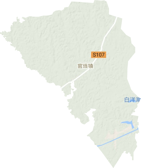 官當鎮地形圖