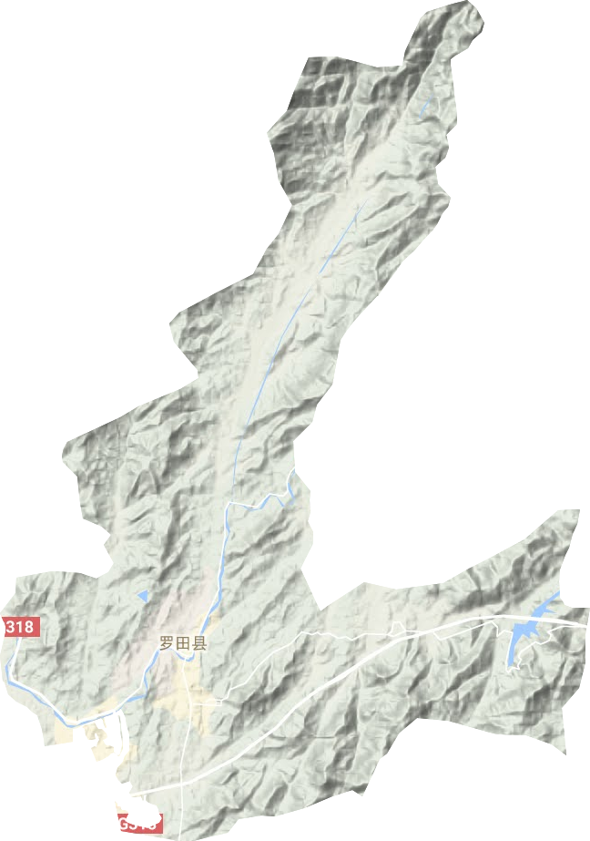 鳳山鎮地形圖