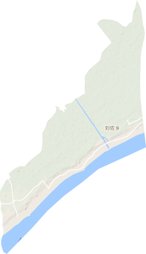 劉佐鄉(xiāng)地形圖