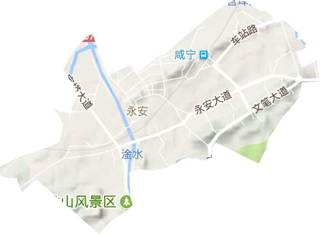 永安辦事處地形圖
