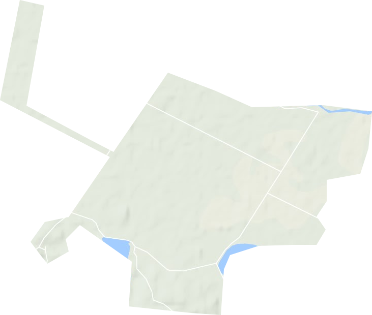 向陽湖奶牛良種場地形圖