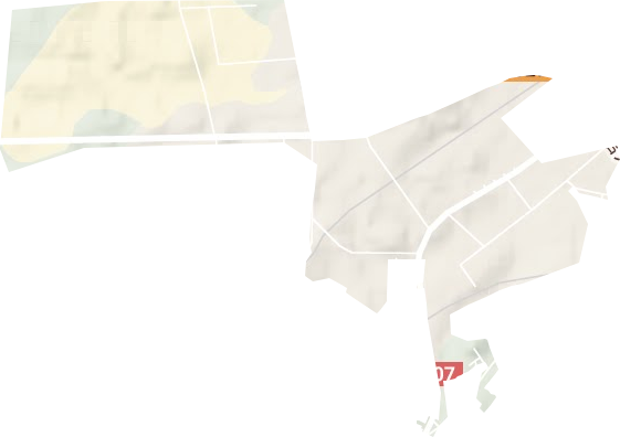 湖北咸安經濟開發區地形圖