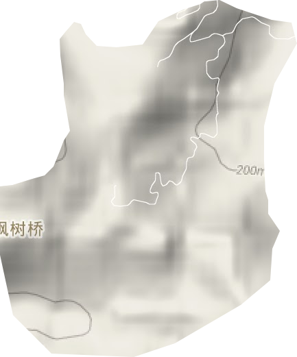 錫山森林公園管理處地形圖