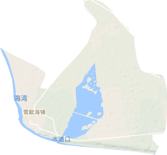 鶯歌海鎮地形圖