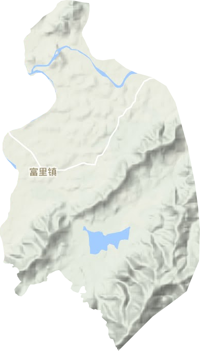 富里鎮地形圖
