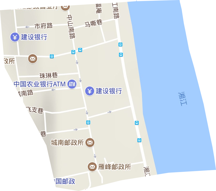先鋒街道地形圖