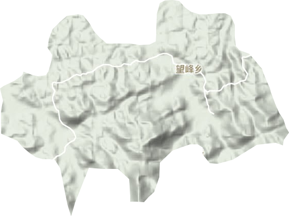 望峰鄉(xiāng)地形圖