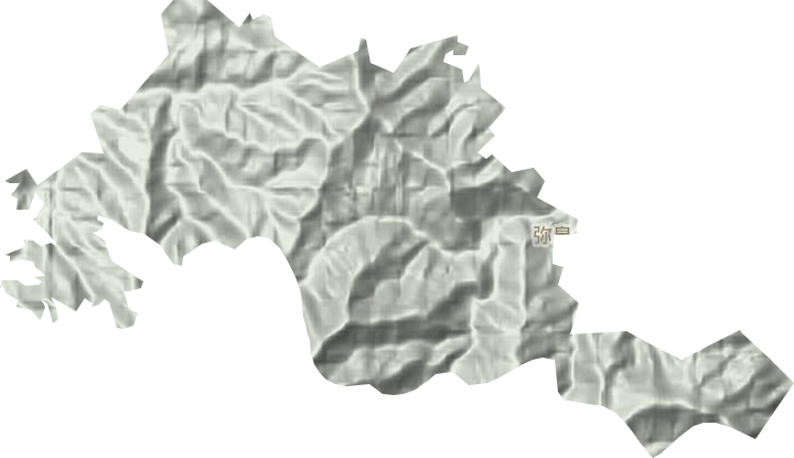 彌泉鄉地形圖