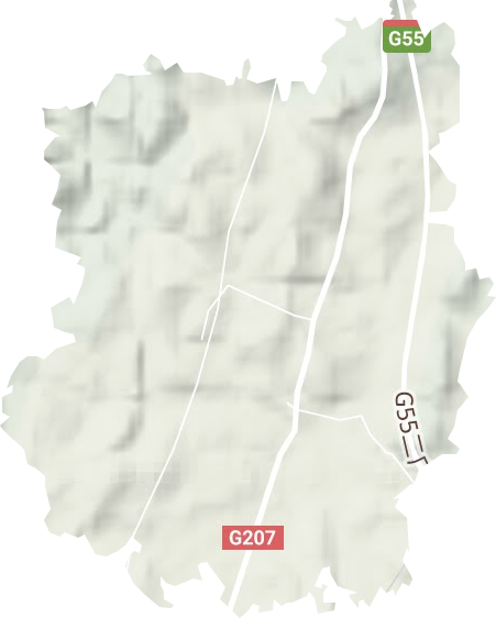 七里山園藝場地形圖