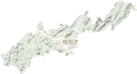 龍潭街道地形圖