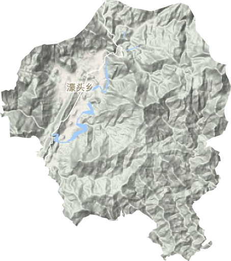 濠頭鄉(xiāng)地形圖