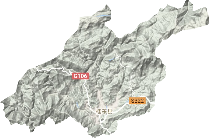 漚江鎮地形圖