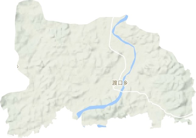 渡口鄉地形圖