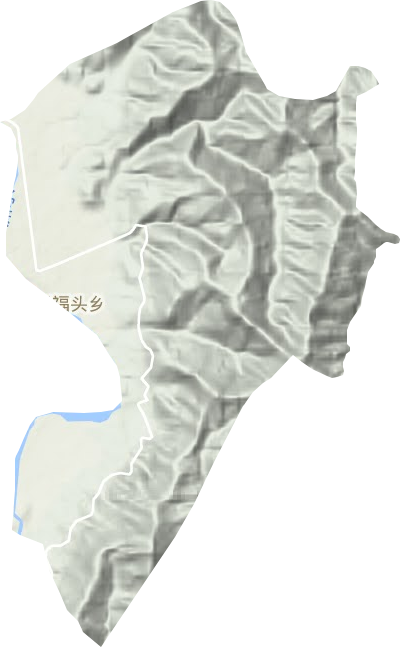 平福頭鄉(xiāng)地形圖
