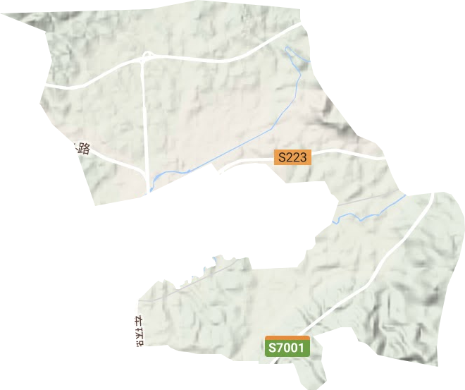 石門鄉地形圖