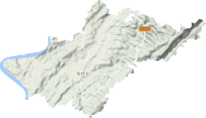 板橋鄉地形圖