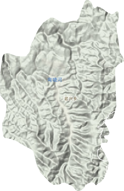 老興鄉地形圖