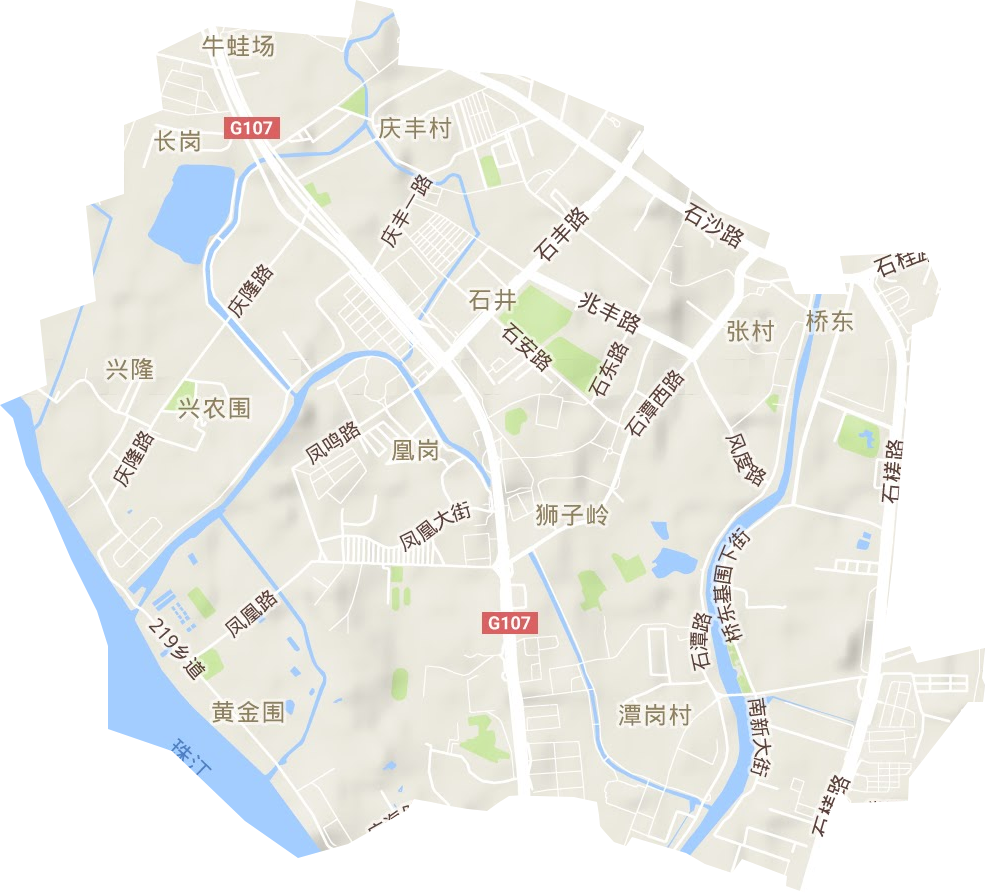 石井街道地形圖