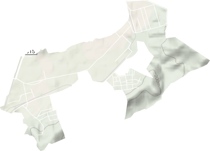 松山街道地形圖