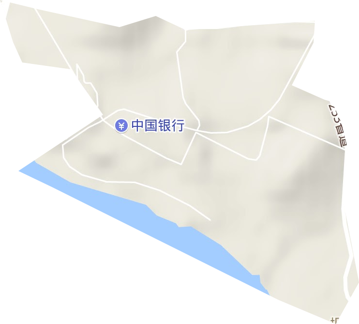 韶關發電廠地形圖