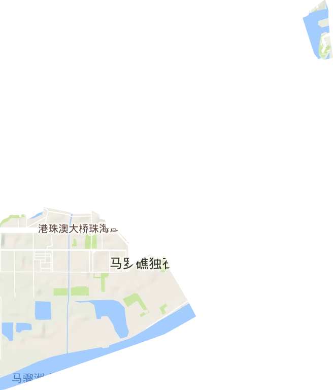 保稅區地形圖