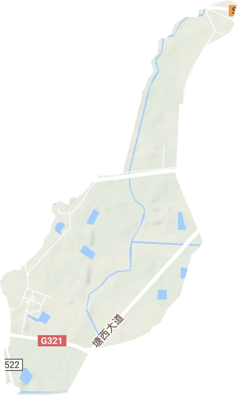 省三水勞教所地形圖