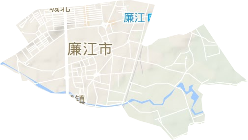 羅州街道地形圖