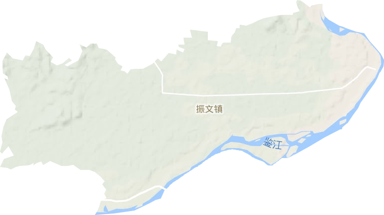 振文鎮地形圖