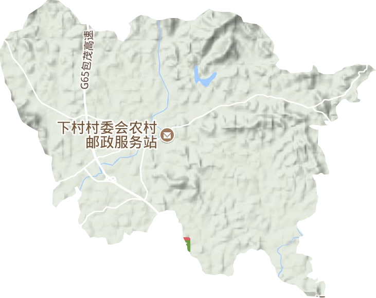 泗水鎮地形圖