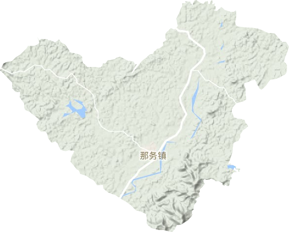 那務鎮地形圖
