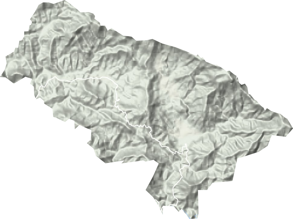 茶山鎮地形圖