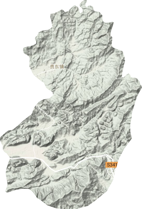 陂頭鎮地形圖