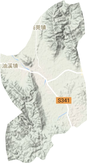 忠信鎮(zhèn)地形圖
