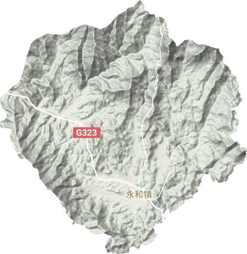 永和鎮地形圖