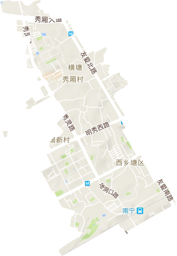 衡陽街道地形圖