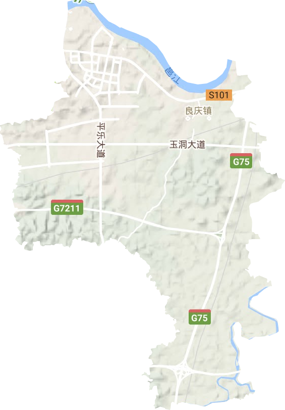 良慶鎮地形圖