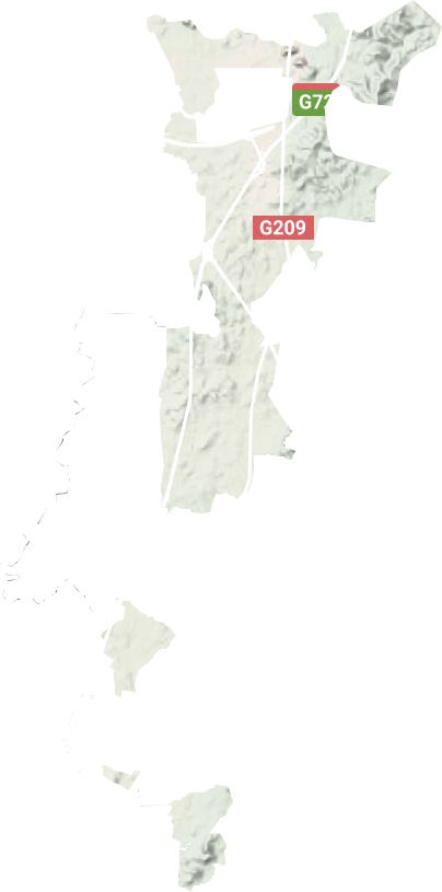 新興農場地形圖