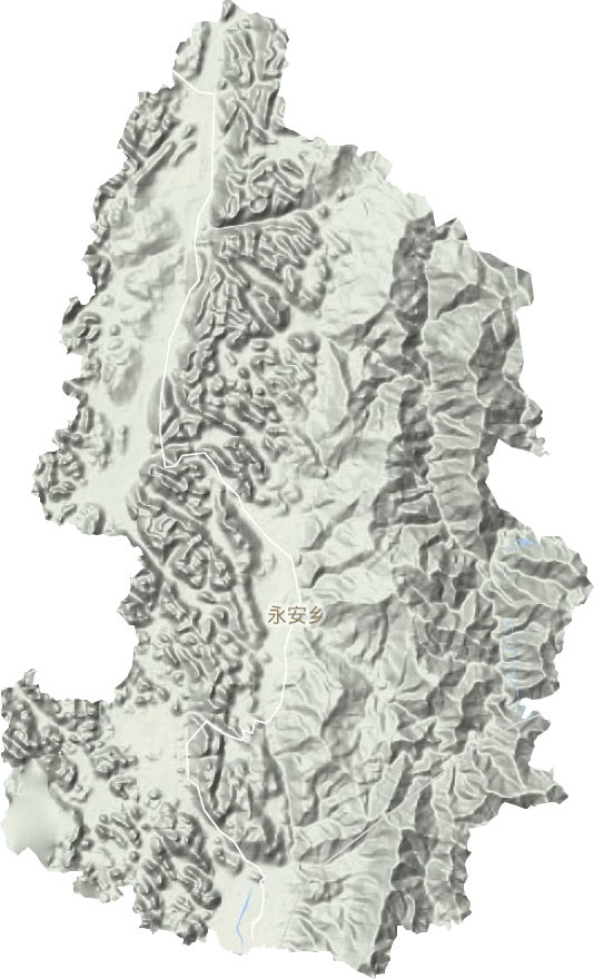 永安鄉(xiāng)地形圖