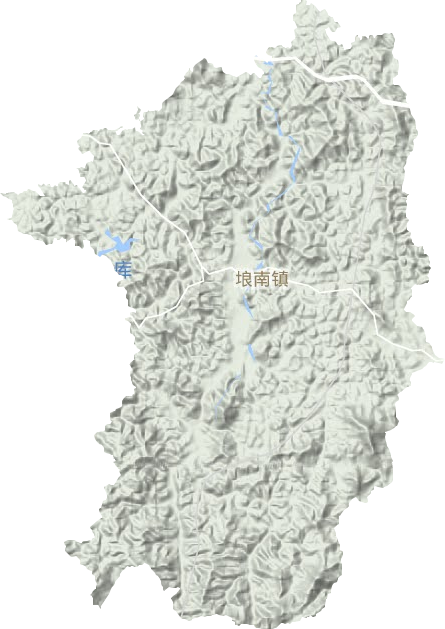 埌南鎮地形圖