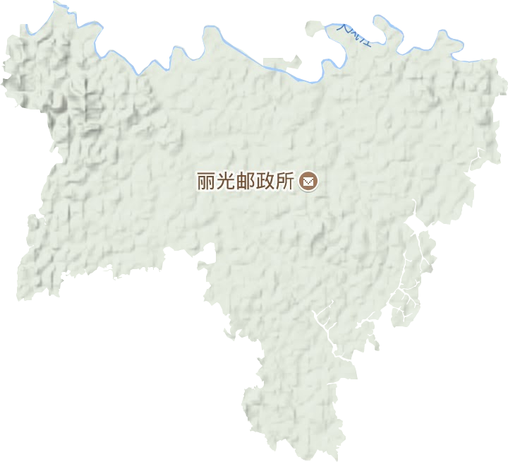 麗光華僑農場地形圖